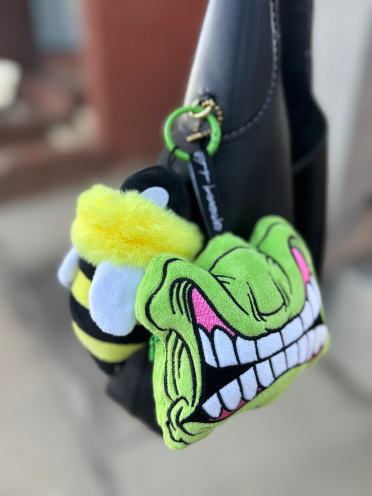 “Always Loud” Plush Stash Keychain