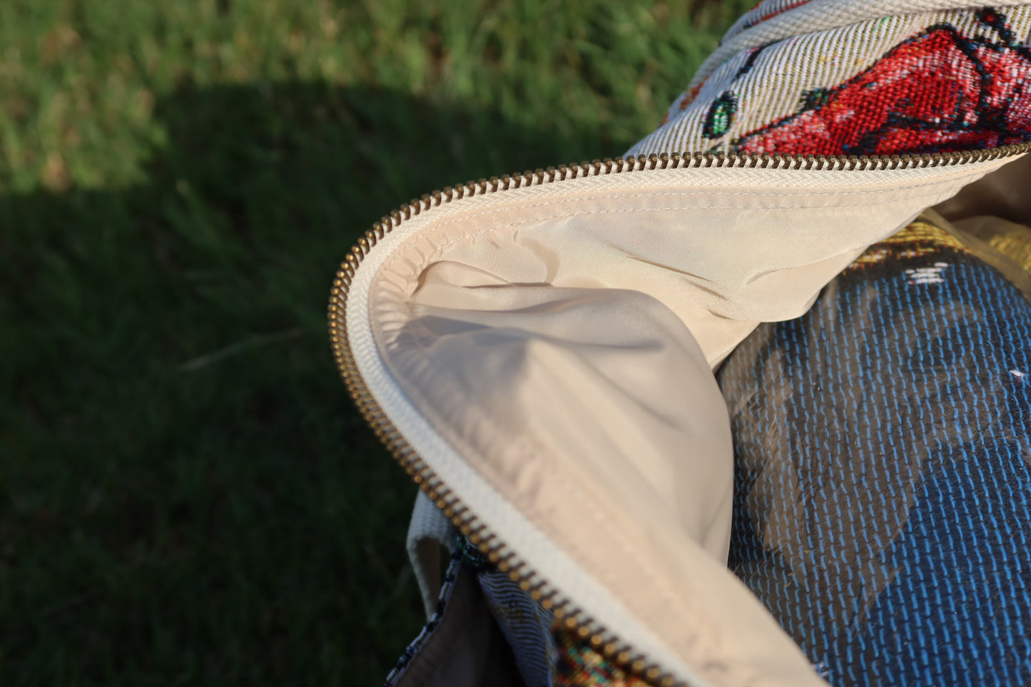 Aaron Brooks’ “Buds N Bees” Duffel Bag - Artist Designed Travel Bag