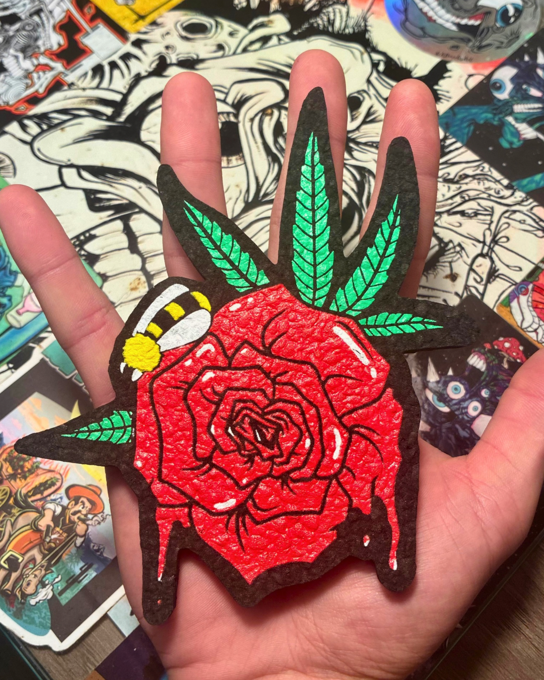AB Signature Roses | UV Reactive LE MoodMat Collector's 2-Pack