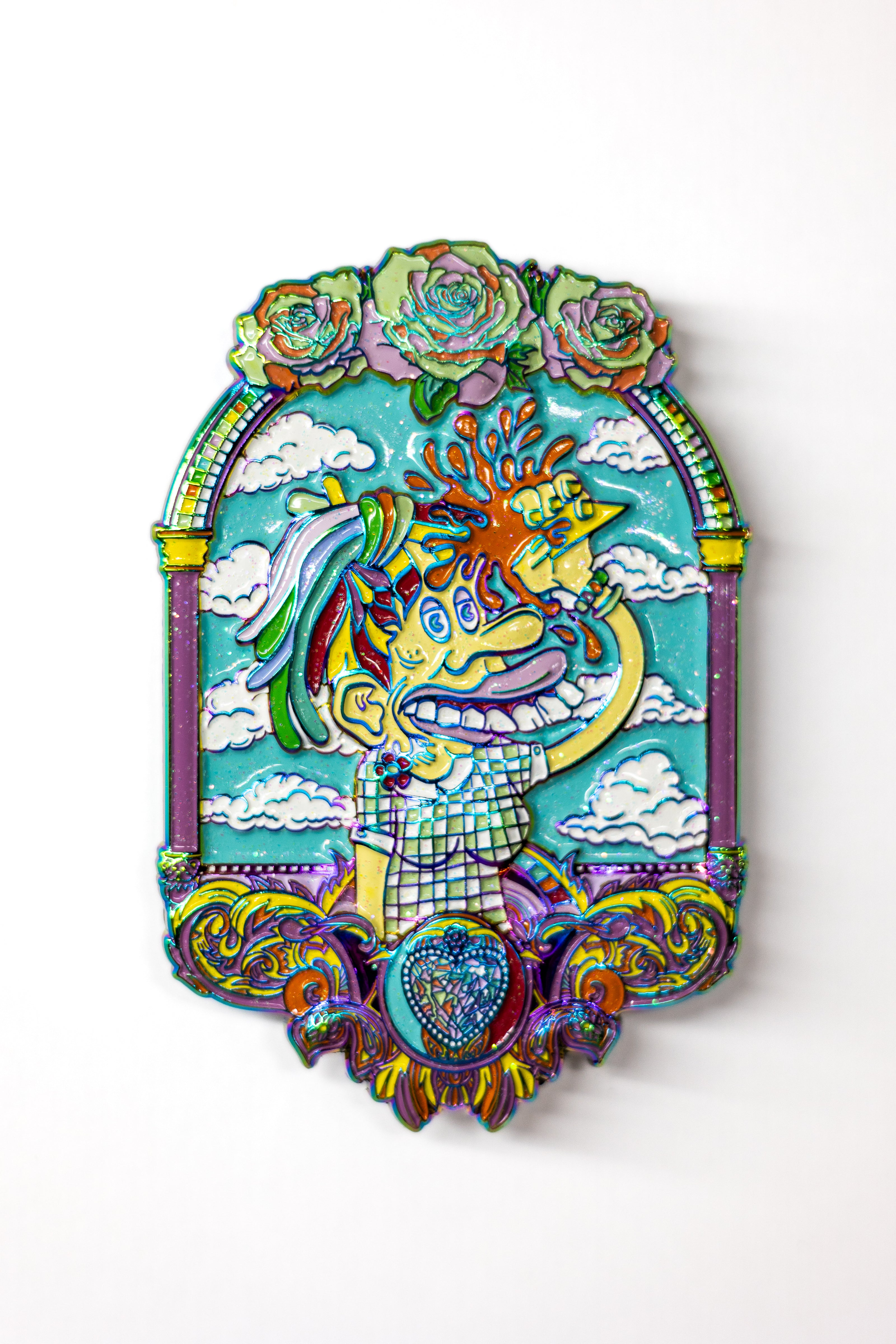 “Ice Cream Girl” Collectible Pins by Ellie Paisley