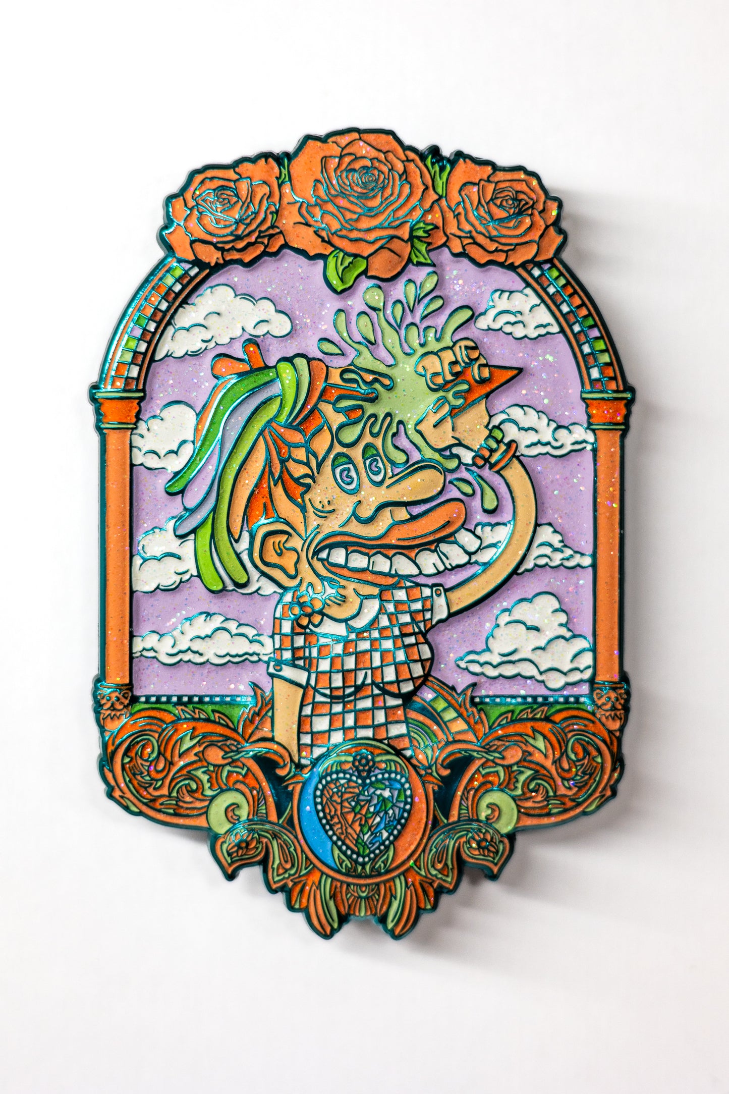 “Ice Cream Girl” Collectible Pins by Ellie Paisley