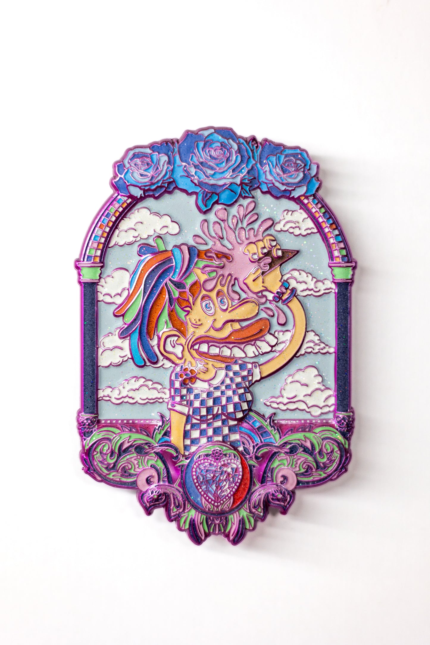 “Ice Cream Girl” Collectible Pins by Ellie Paisley