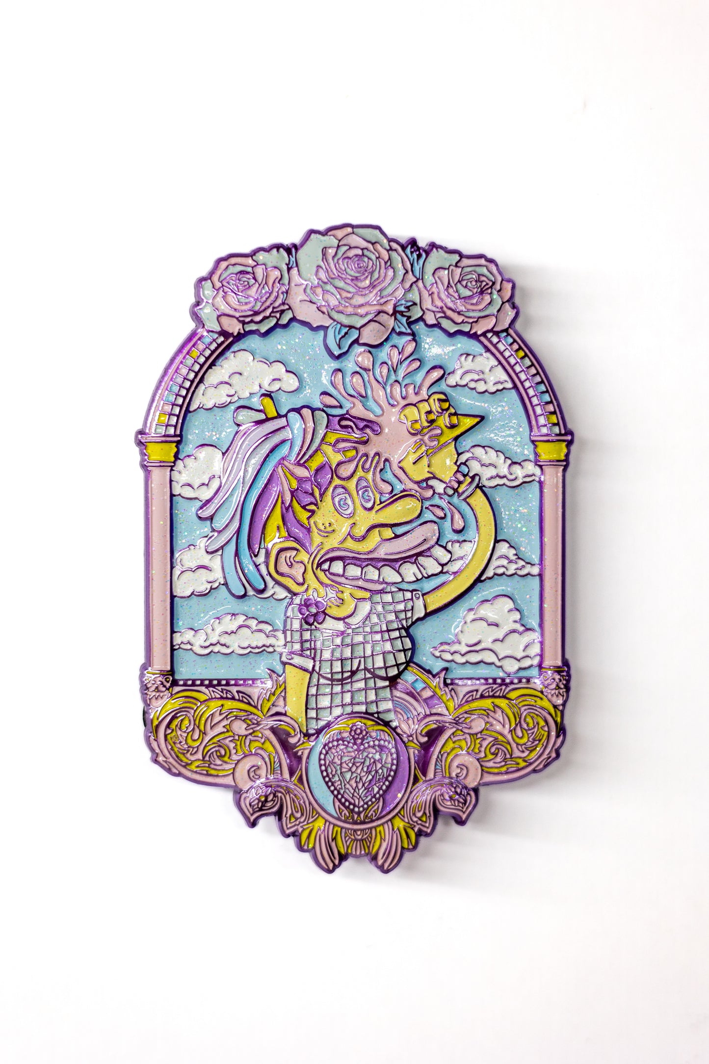 “Ice Cream Girl” Collectible Pins by Ellie Paisley