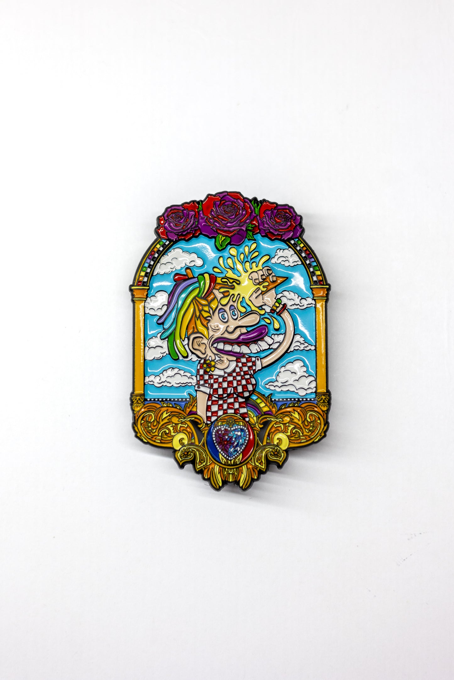 “Ice Cream Girl” Collectible Pins by Ellie Paisley