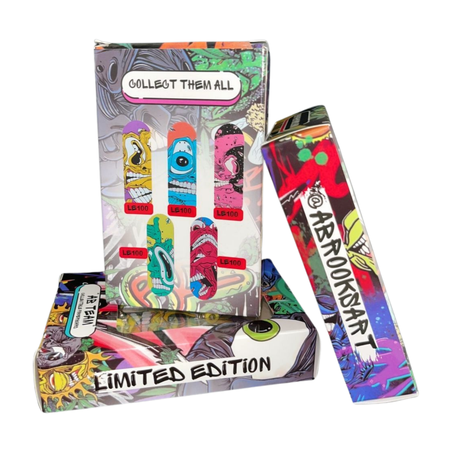 “The AB Team” Fingerboard - Pink (3 of 5)