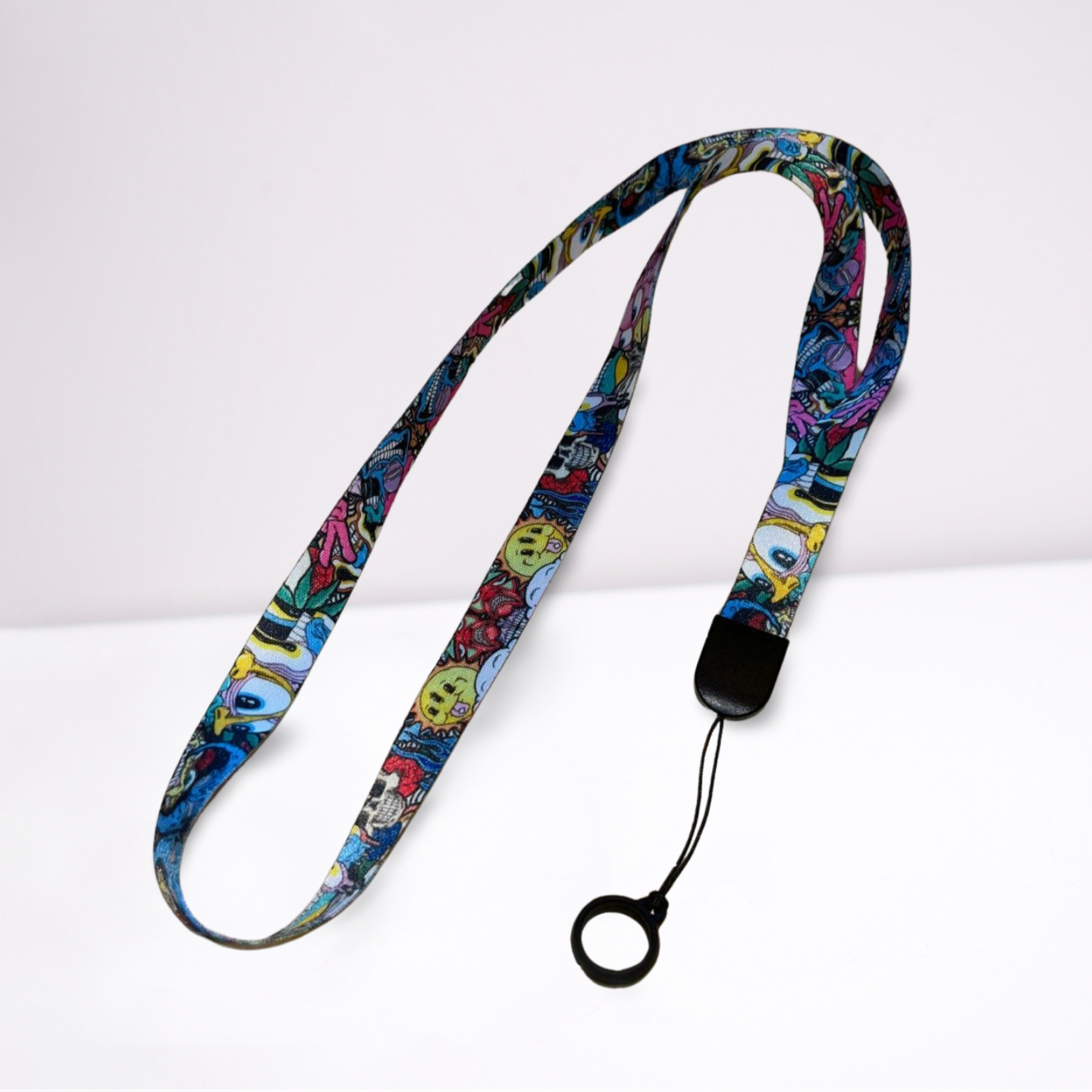 Smashup Lanyard with Silicone Ring