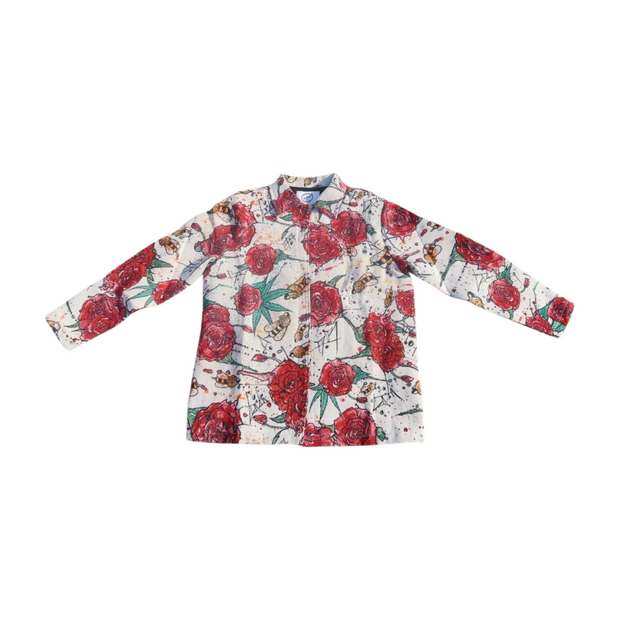 Aaron Brooks’ “Buds N Bees” Woven Long Sleeve Jacket - O.O.A.K. Clothing