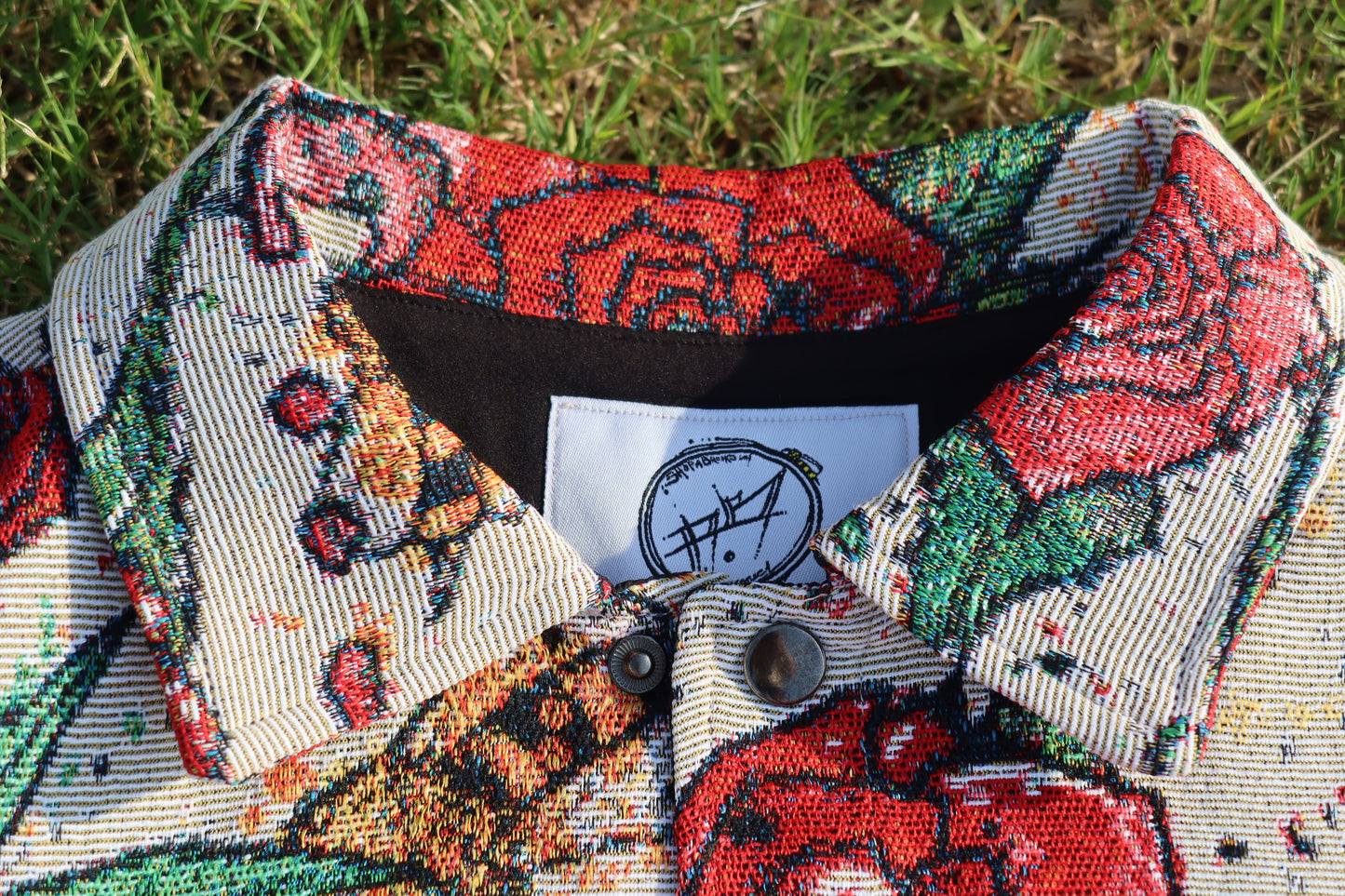 Aaron Brooks’ “Buds N Bees” Woven Long Sleeve Jacket - O.O.A.K. Clothing