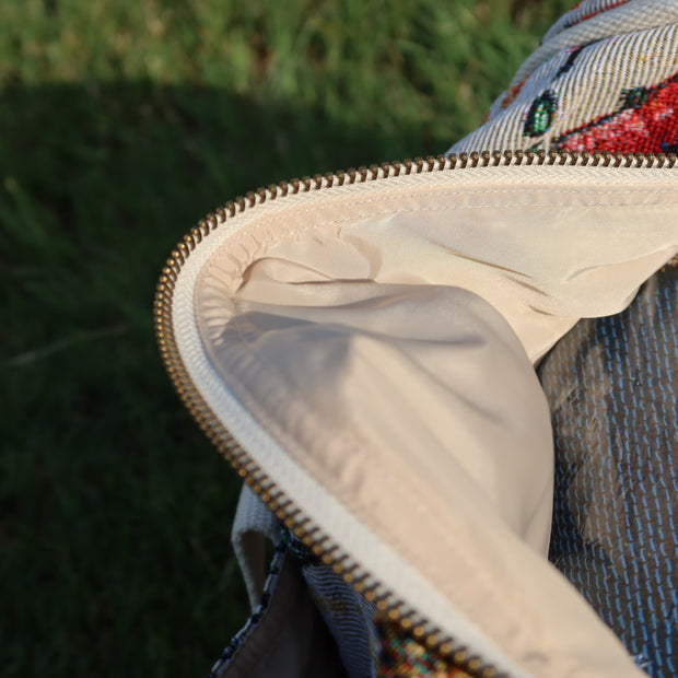 Aaron Brooks’ “Buds N Bees” Duffel Bag - Artist Designed Travel Bag