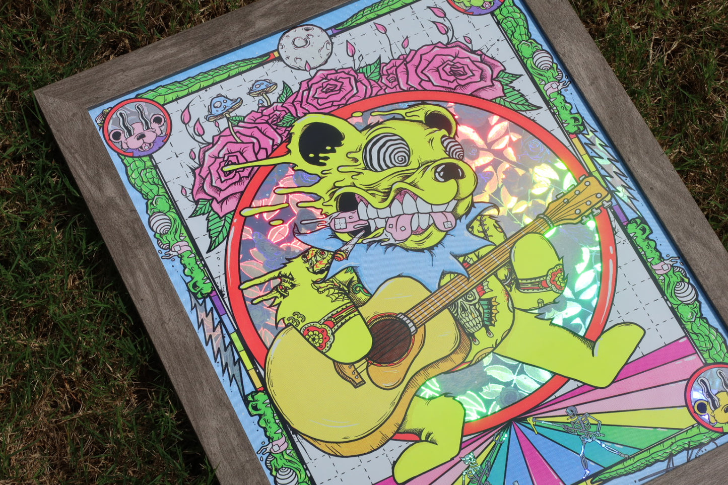 Dead 60 Foil Print: Limited Edition Print Featuring Aaron Brooks & Ellie Paisley