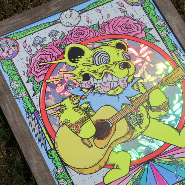 Dead 60 Foil Print: Limited Edition Print Featuring Aaron Brooks & Ellie Paisley