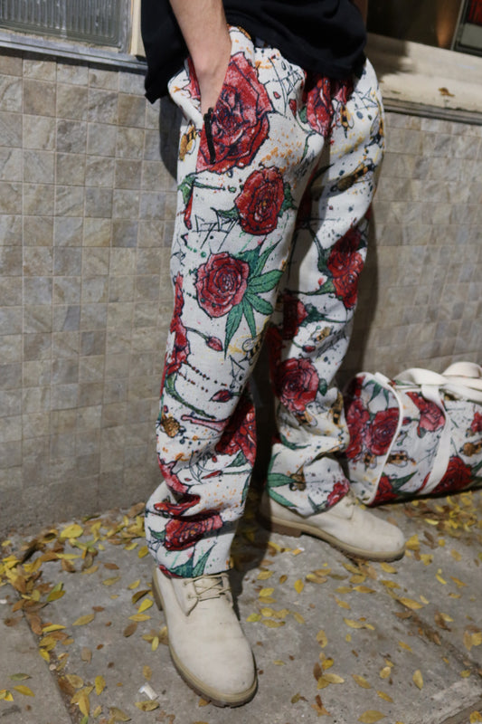 Aaron Brooks’ “Buds & Bees” Woven Pants
