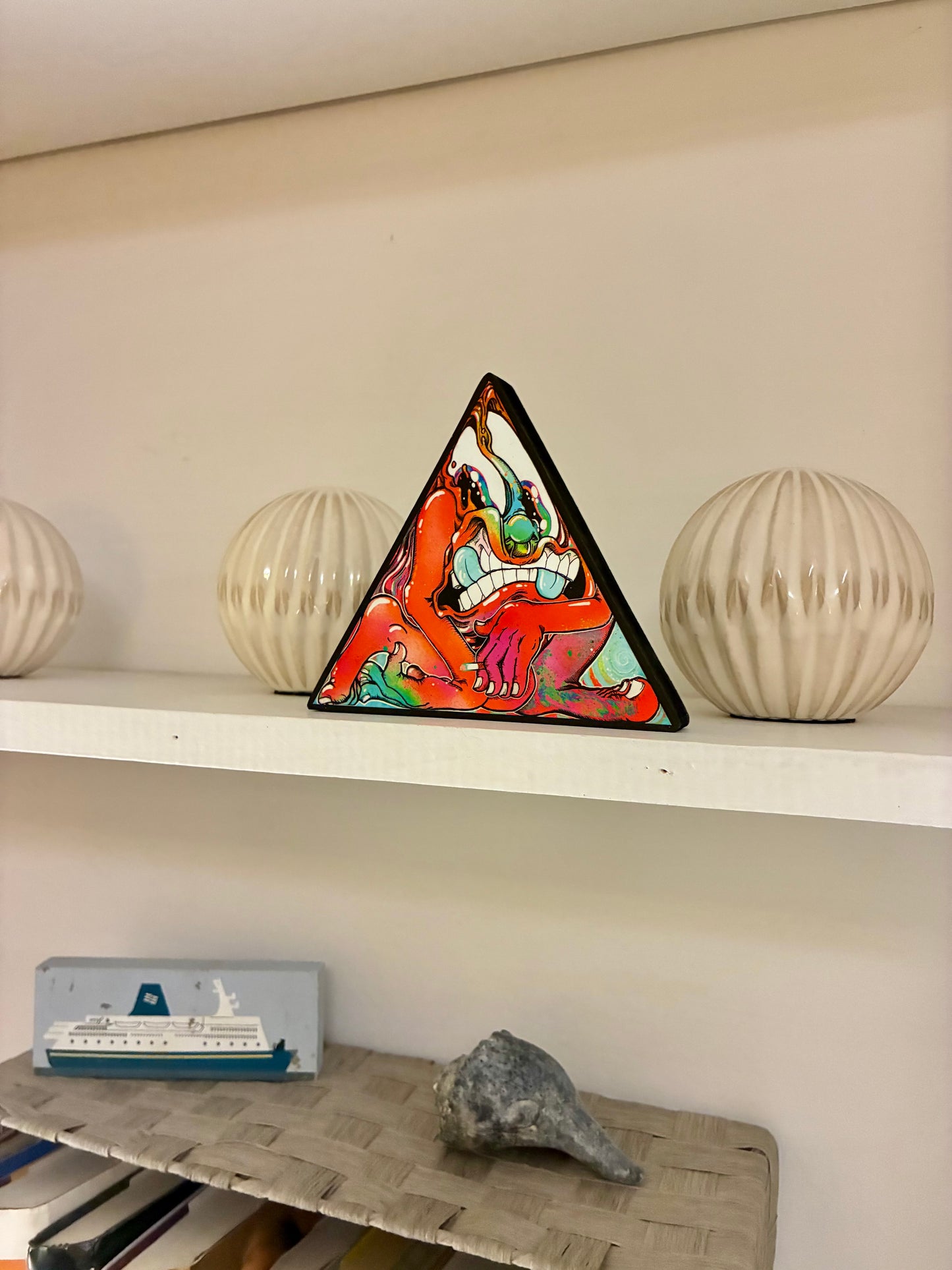 Wood Cut - Free Standing “Get in where you fit in” Limited Edition Collection