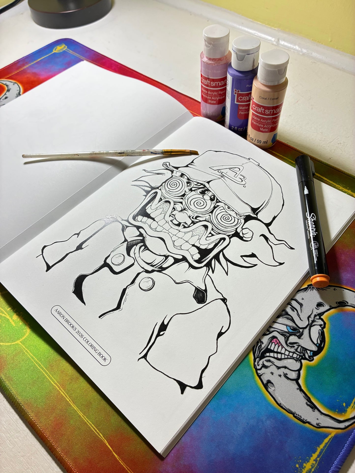 Aaron Brooks Coloring Book (2026)