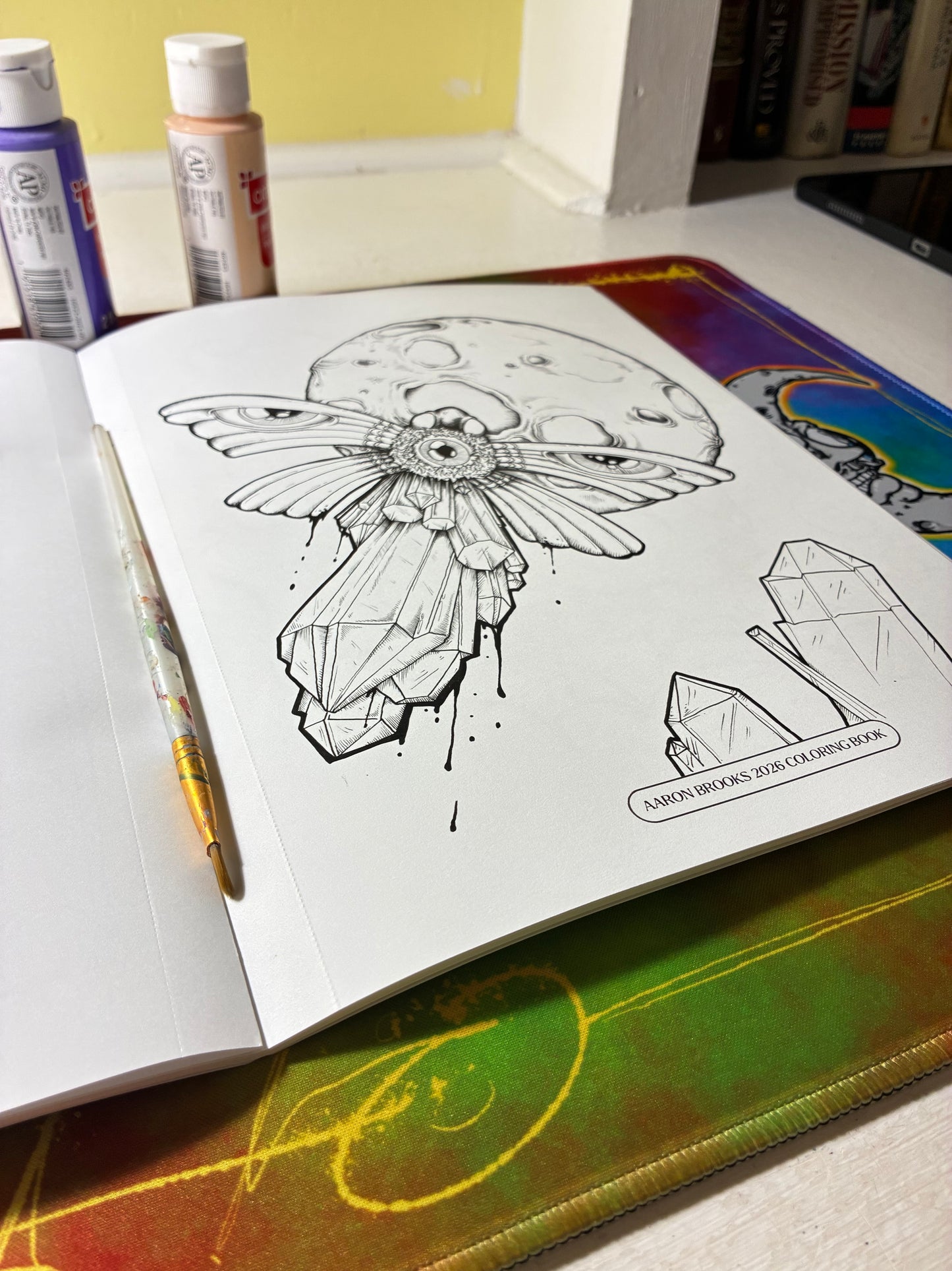 Aaron Brooks Coloring Book (2026)