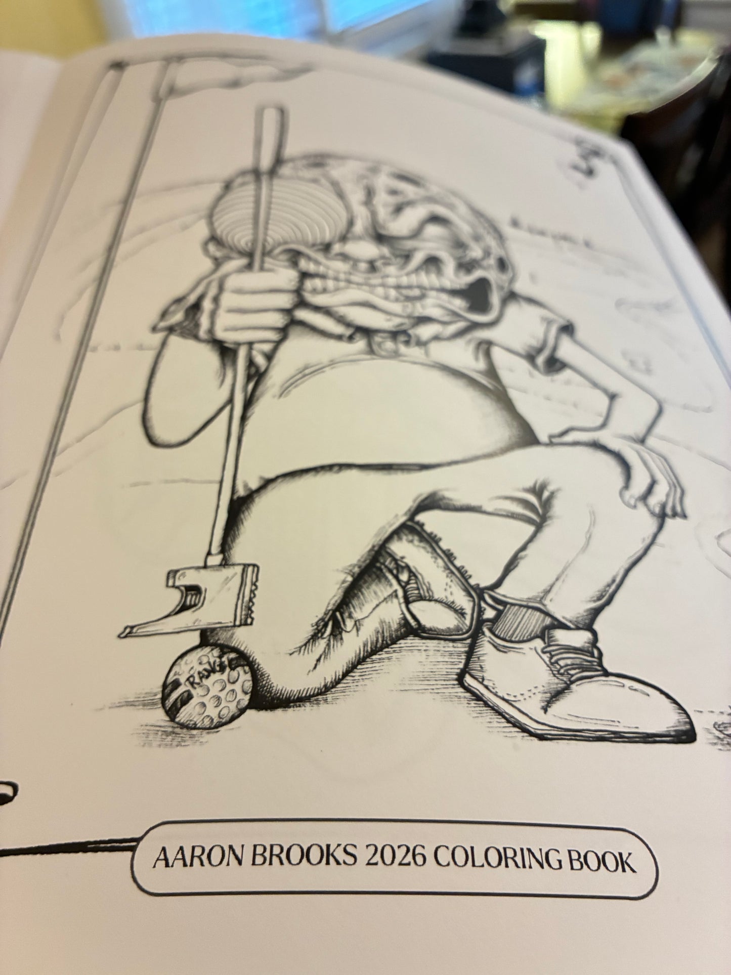 Aaron Brooks Coloring Book (2026)