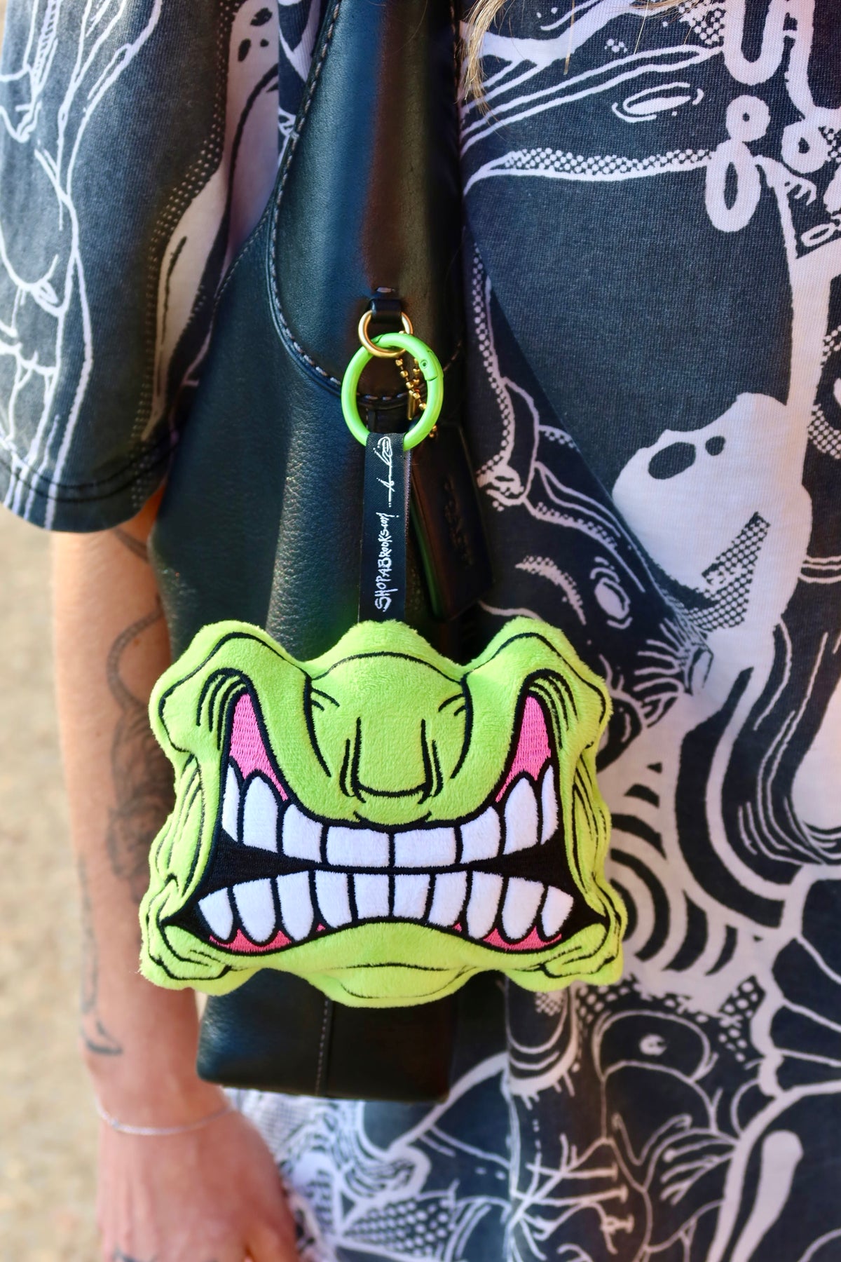 “Always Loud” Plush Stash Keychain