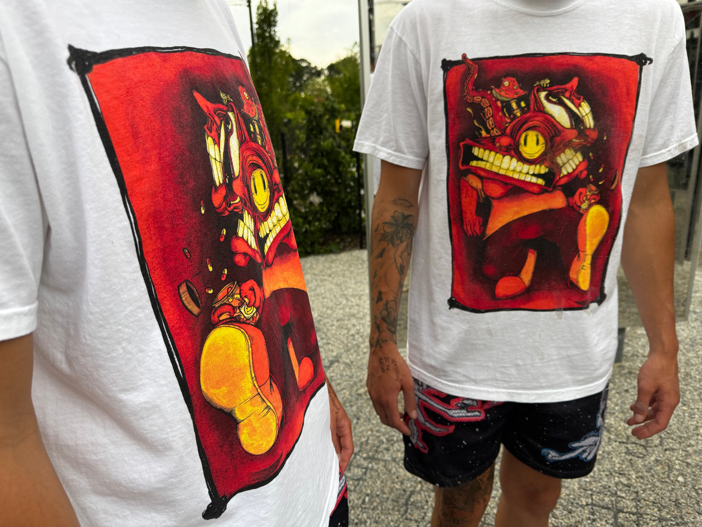 Aaron Brooks “Chill Pill” Design T-Shirt: ABrooksART Original on Comfort Colors