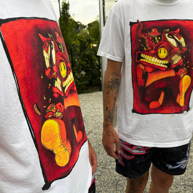 Aaron Brooks “Chill Pill” Design T-Shirt: ABrooksART Original on Comfort Colors