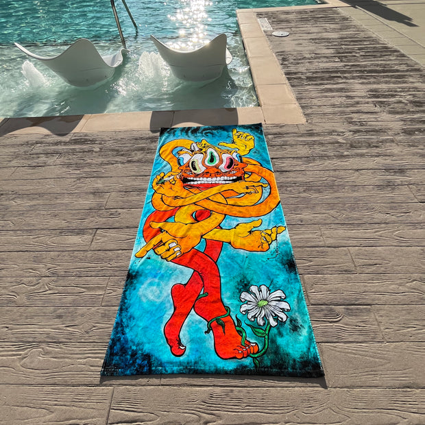 Aaron Brooks’ “Easy Skankin” Beach Towel