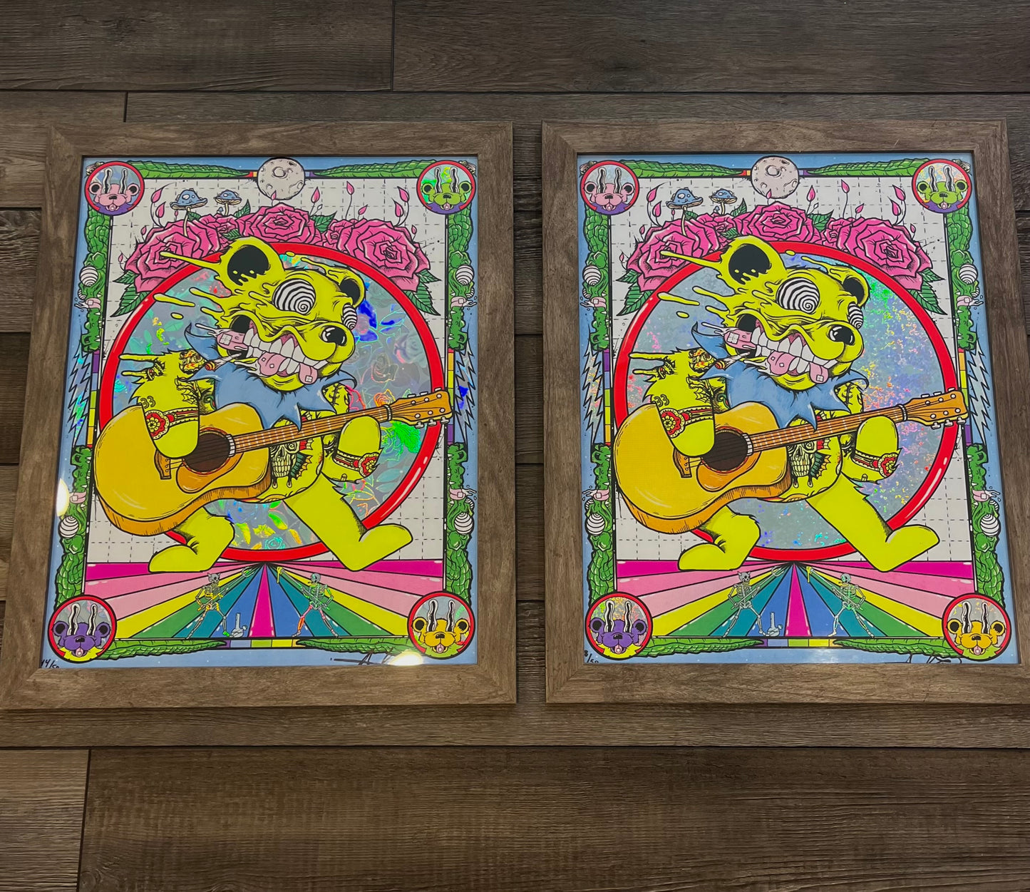 Dead 60 Foil Print: Limited Edition Print Featuring Aaron Brooks & Ellie Paisley