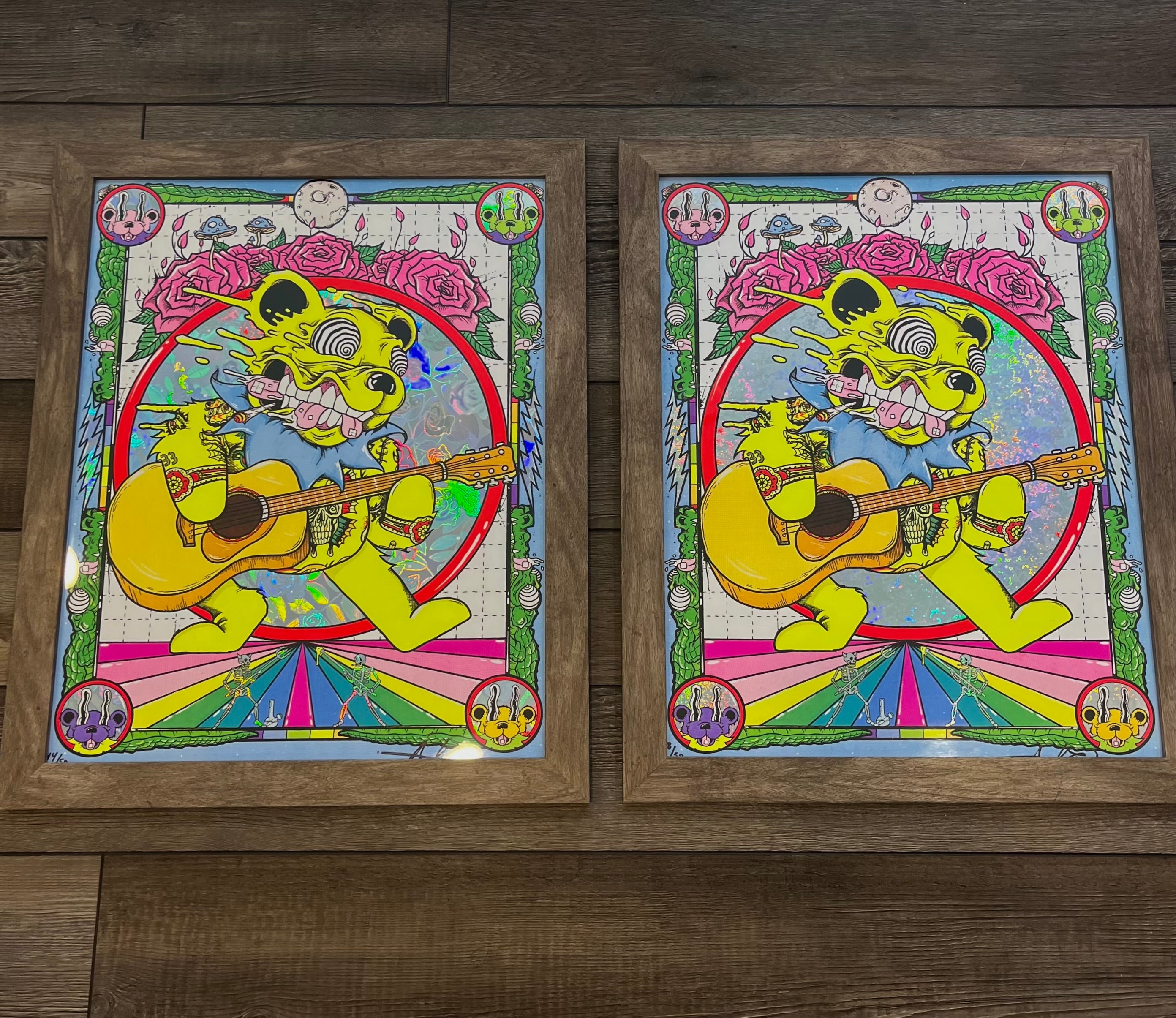 Dead 60 Foil Print: Limited Edition Print Featuring Aaron Brooks & Ellie Paisley