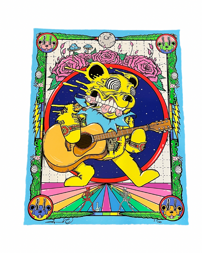 Dead 60 Limited Edition Giclee Print: Featuring Aaron Brooks & Ellie Paisley