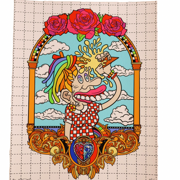 Dead 60 Limited Edition Giclee Print: Featuring Aaron Brooks & Ellie Paisley