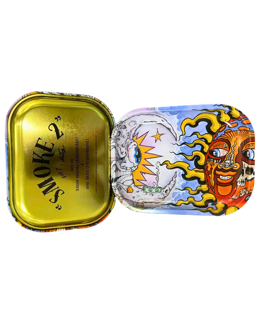 “Smoke 2” – Aaron Brooks x Opie Ortiz Tin Rolling Tray
