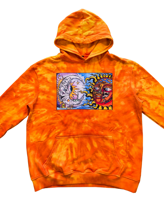 (PRESALE) “Smoke 2” – Heavyweight DTG Hoodie with Embroidered Sleeves