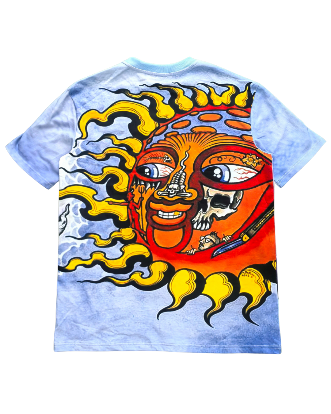 “Smoke 2” – All Over Print Heavyweight Shirt