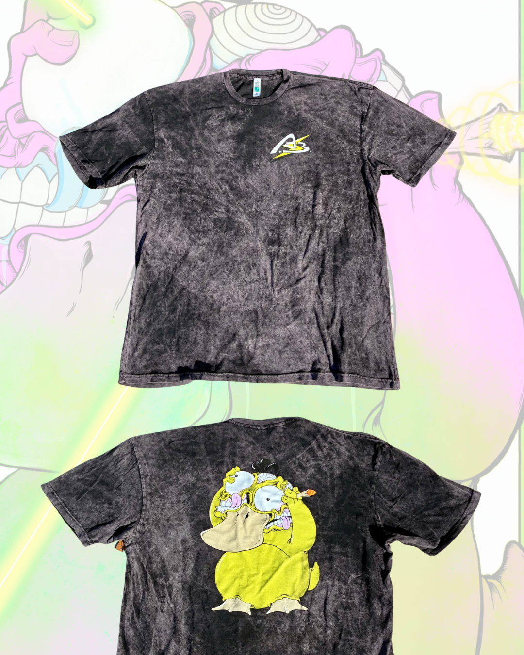 AB “Psychedeluck” Screen Printed T