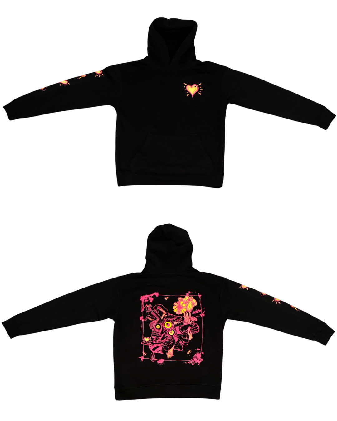 “Bee Mine” Premium Heavyweight Streetwear Hoodie – Graphic Art Hoodie by Aaron Brooks