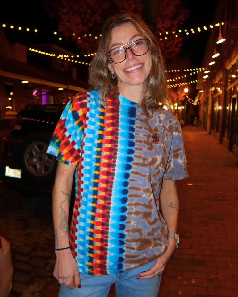 Aaron Brooks Signature Rose Embroidered Tee – ABrooksART Classic