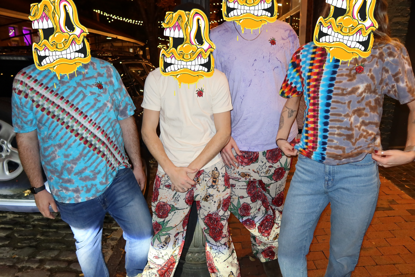 Aaron Brooks Signature Rose Embroidered Tee – ABrooksART Classic