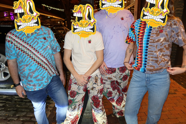 Aaron Brooks Signature Rose Embroidered Tee – ABrooksART Classic