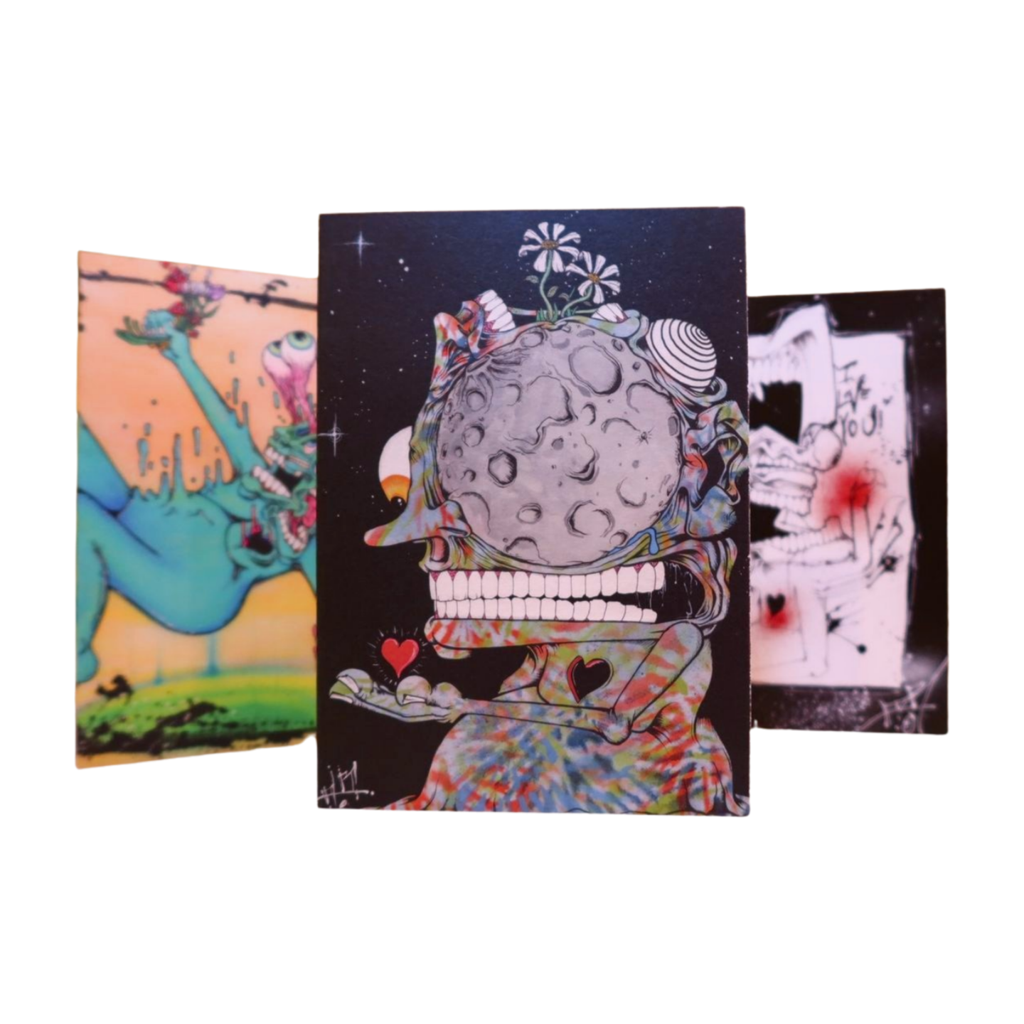 ABrooksART Love Cards - 3 Pack