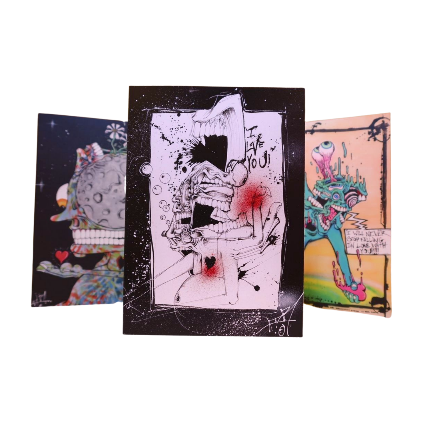 ABrooksART Love Cards - 3 Pack