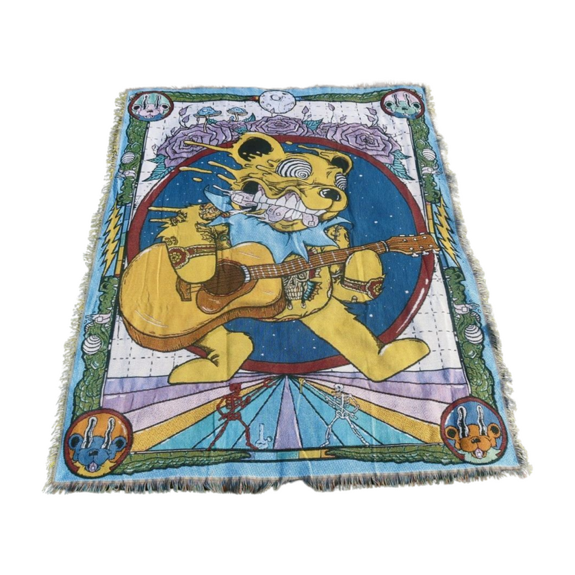 Aaron Brooks’ “Billy Bear” Woven Blanket - Limited Edition