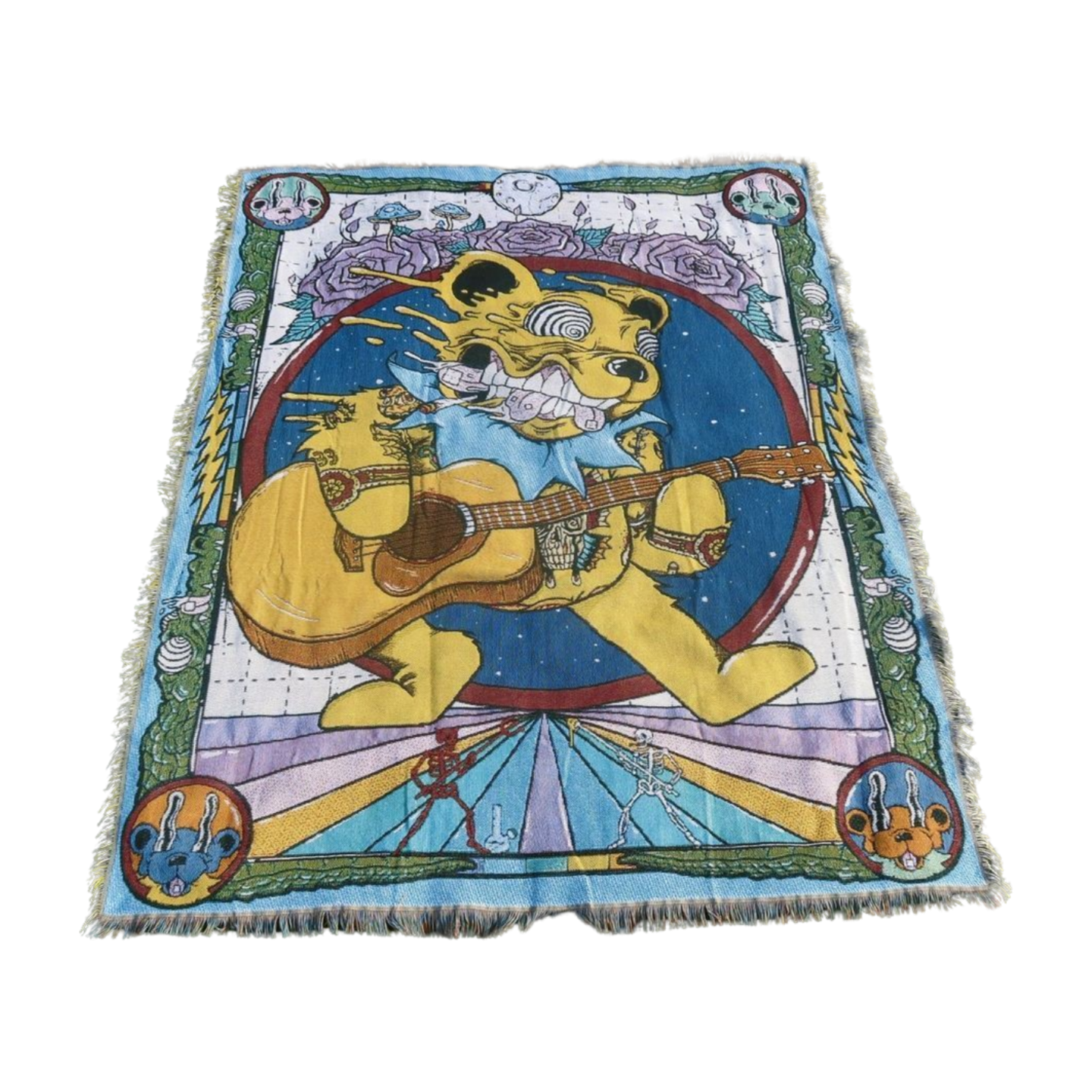 Aaron Brooks’ “Billy Bear” Woven Blanket - Limited Edition