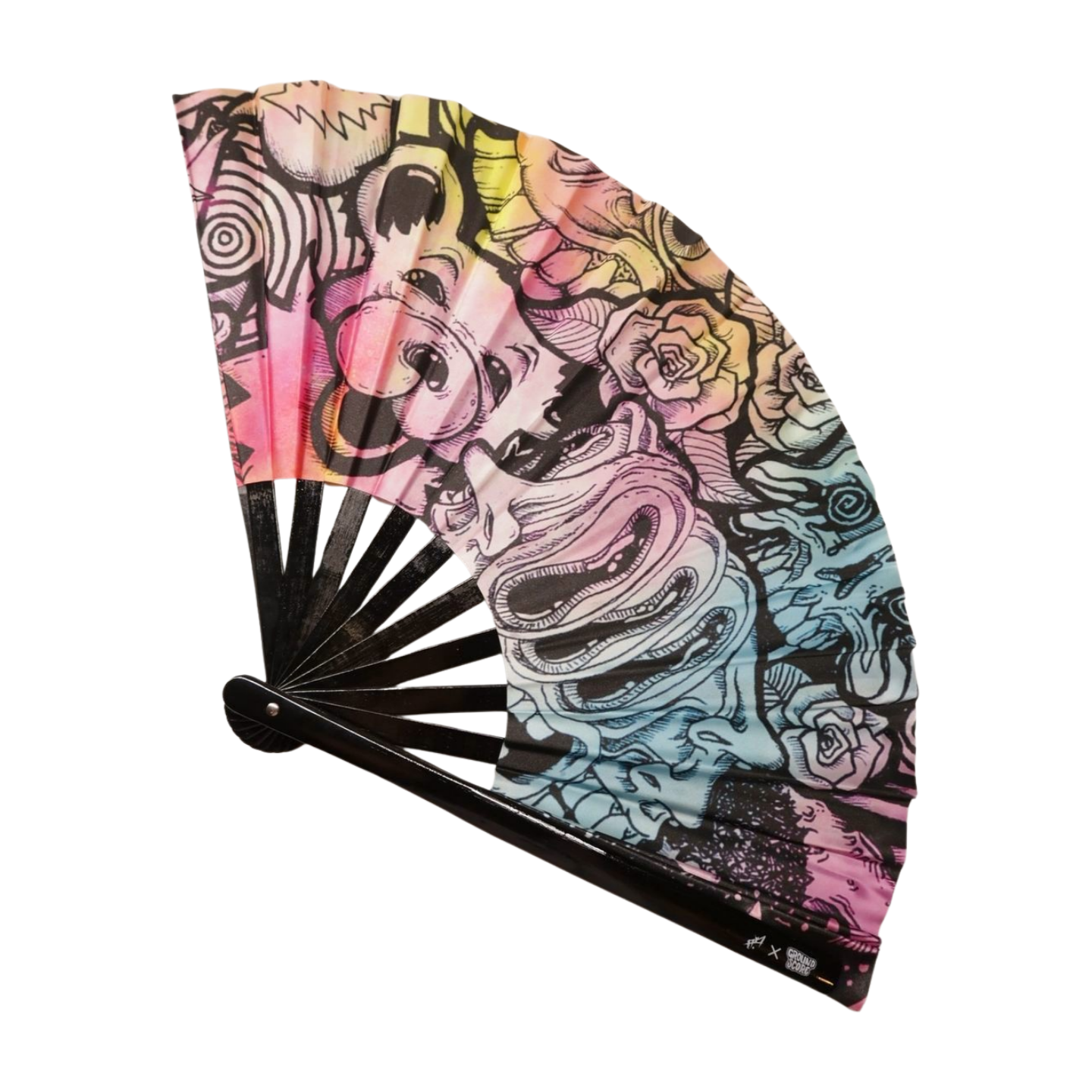 Aaron Brooks- Artist Series Foldable Hand Fan