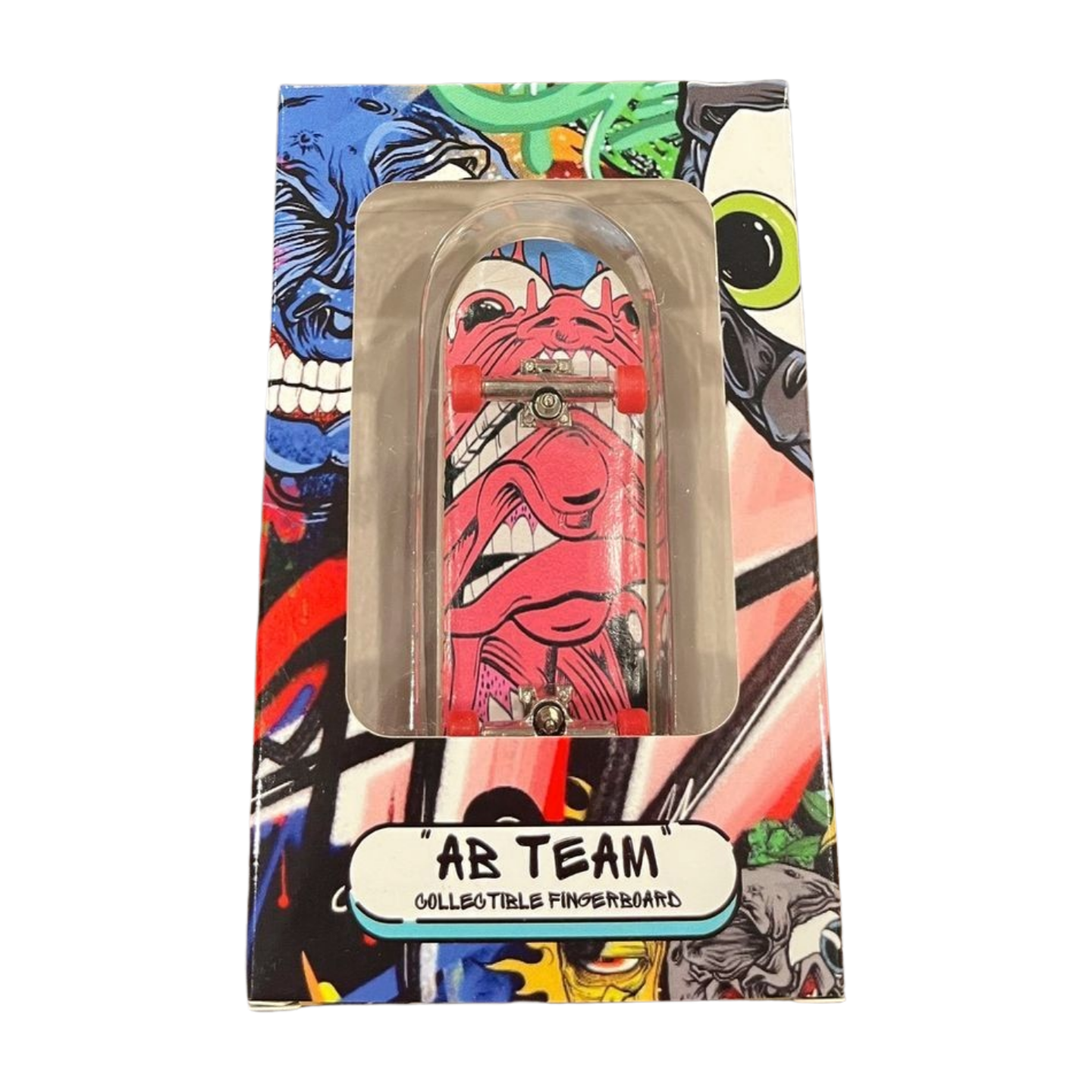 “The AB Team” Fingerboard - Red (5 of 5)