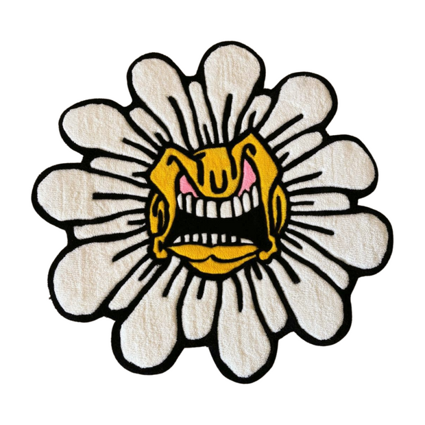 ABrooks Hand Tufted “Screamin Sunflower” Rug