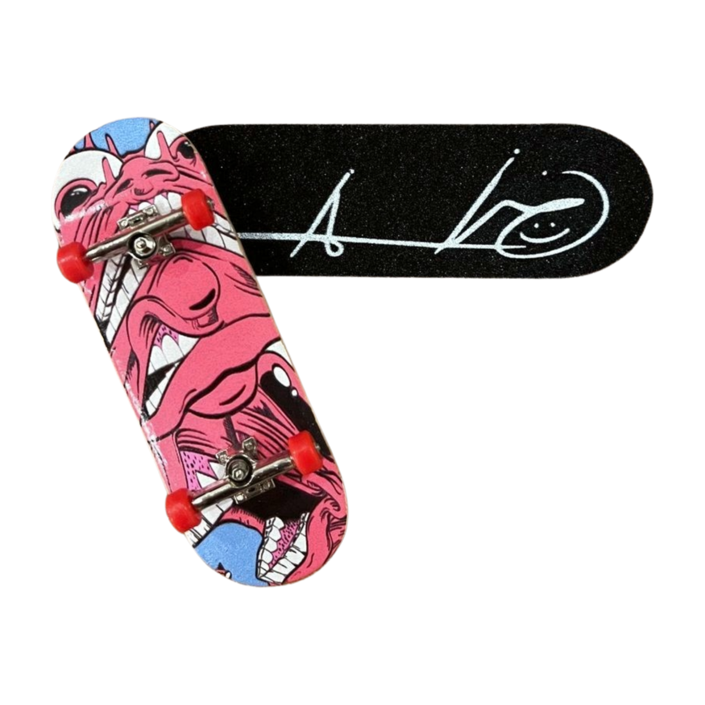 “The AB Team” Fingerboard - Red (5 of 5)