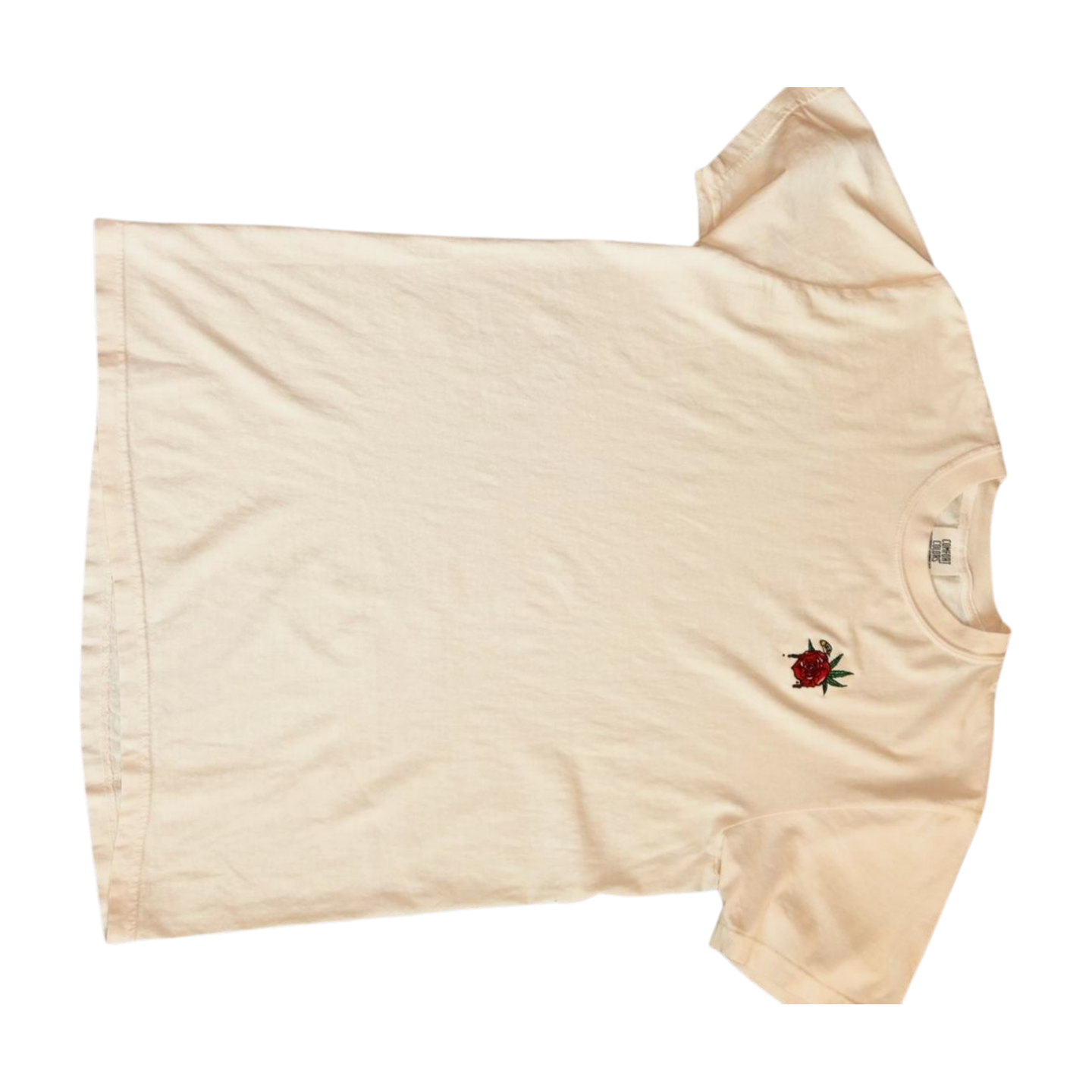 Aaron Brooks Signature Rose Embroidered Tee – ABrooksART Classic