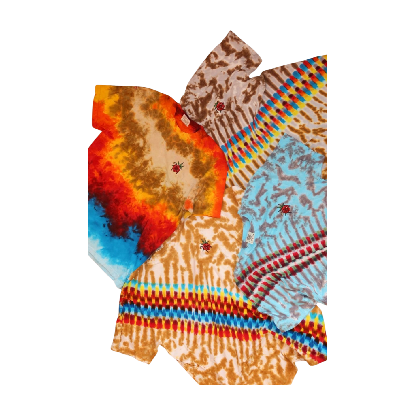 Aaron Brooks Signature Rose Embroidered Tee – ABrooksART Classic