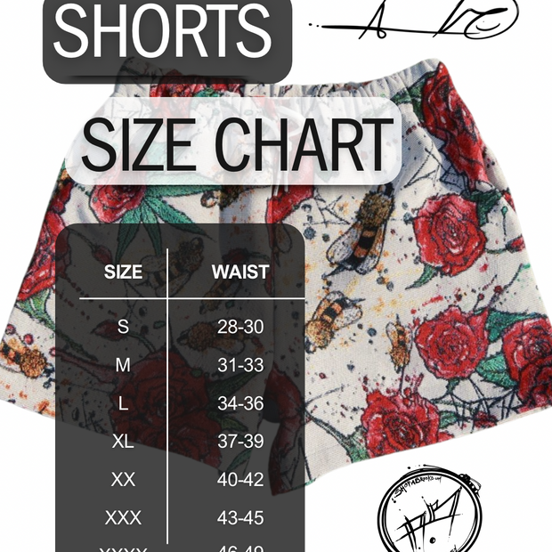 Aaron Brooks’ “Buds N Bees” Woven Shorts - O.O.A.K. Clothing