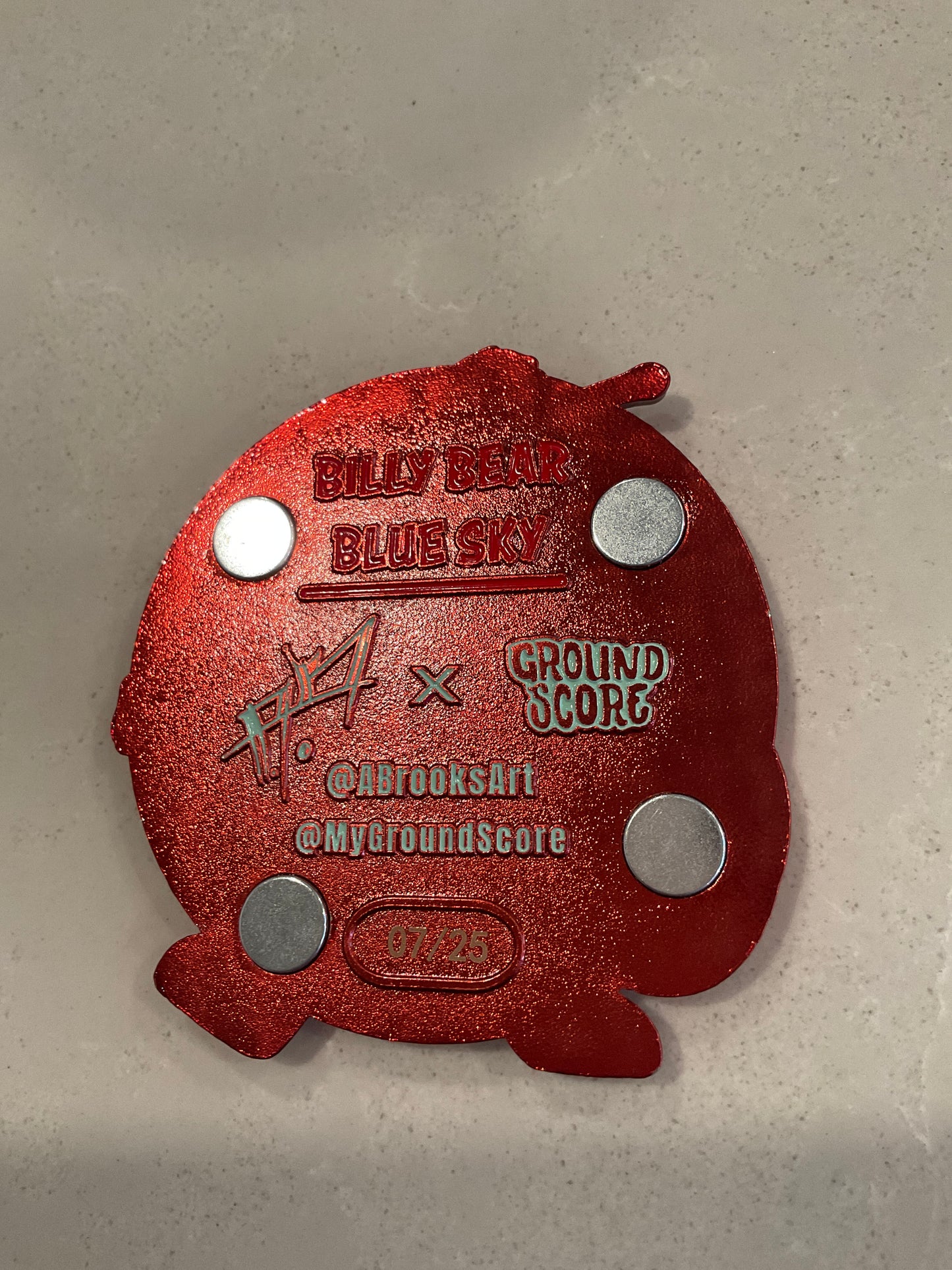 “Billy Bear” Collectible Magnets: Limited Edition 25